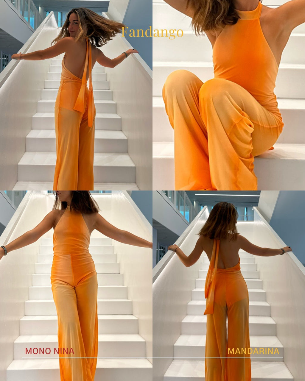 MONO TUL - NARANJA