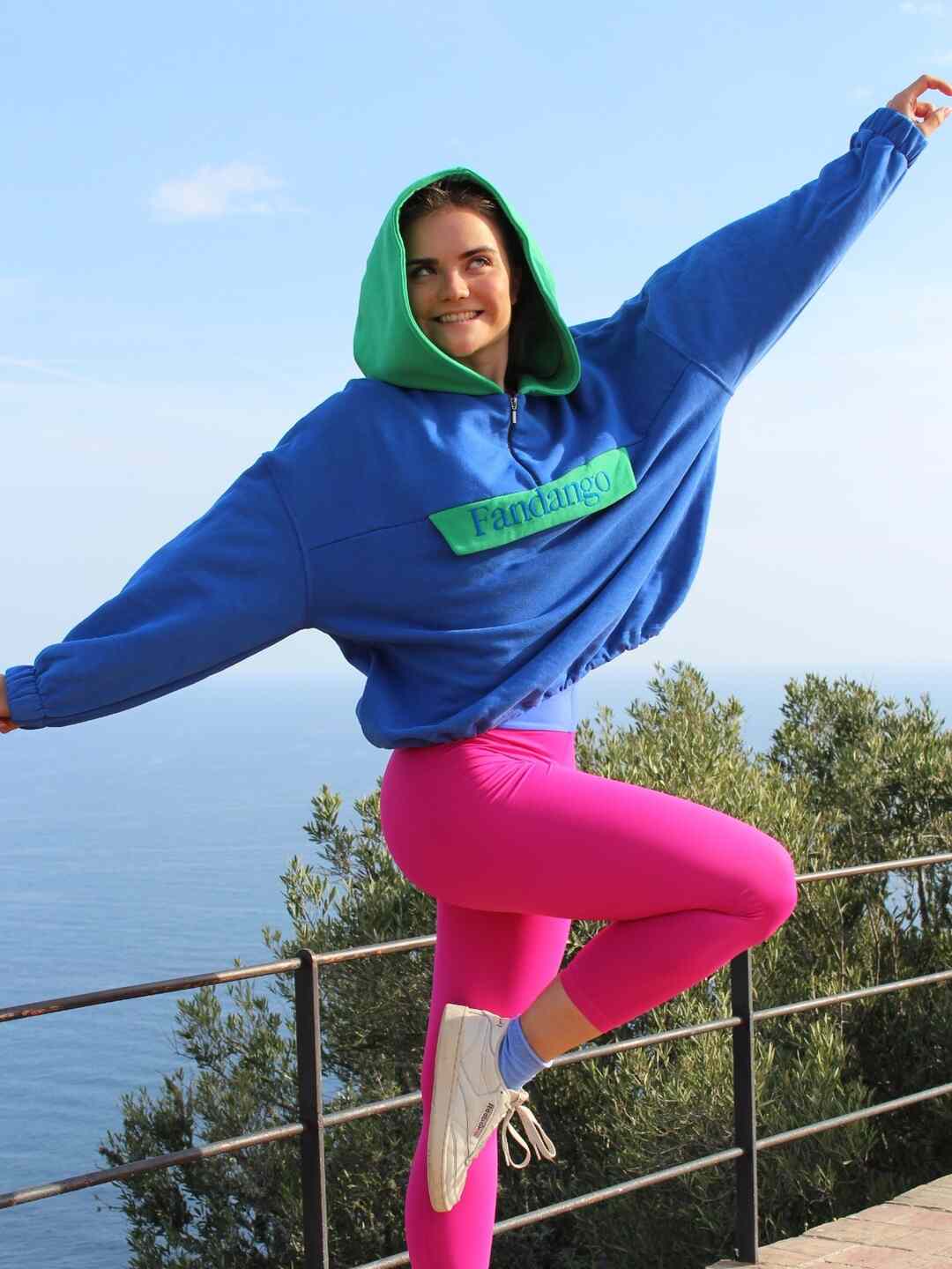 SUDADERA ADRI-ANNA - Arándano
