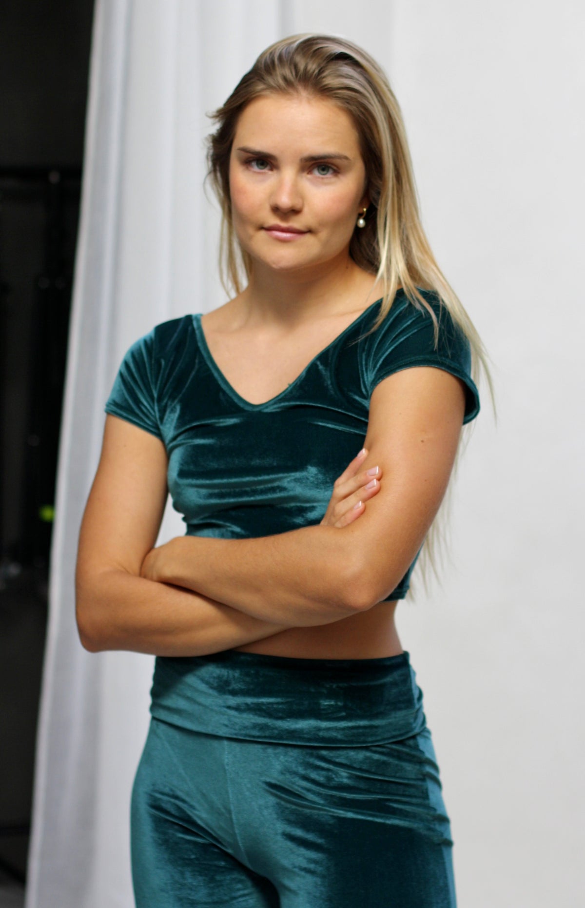 LLUNA BELVET - DEEP GREEN