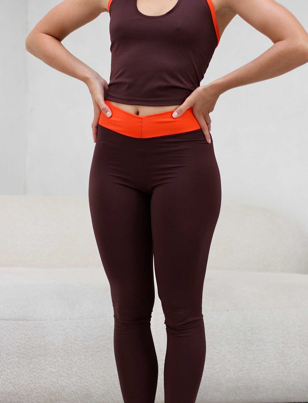 LEGGING BERTA - CHOCOLATE ORANGE