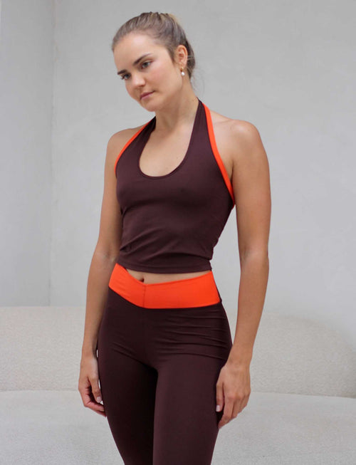 TOP VELA - CHOCOLATE ORANGE