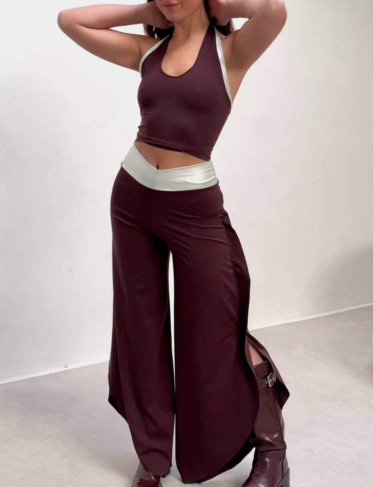 PANTALONES VELA - CHOCOLATE