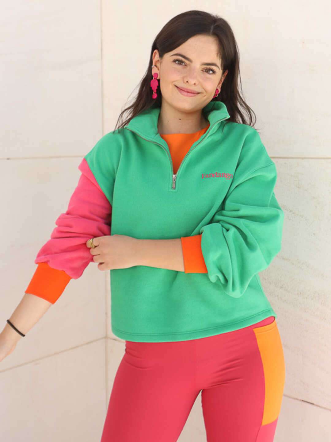 SUDADERA IRENE - Kiwi
