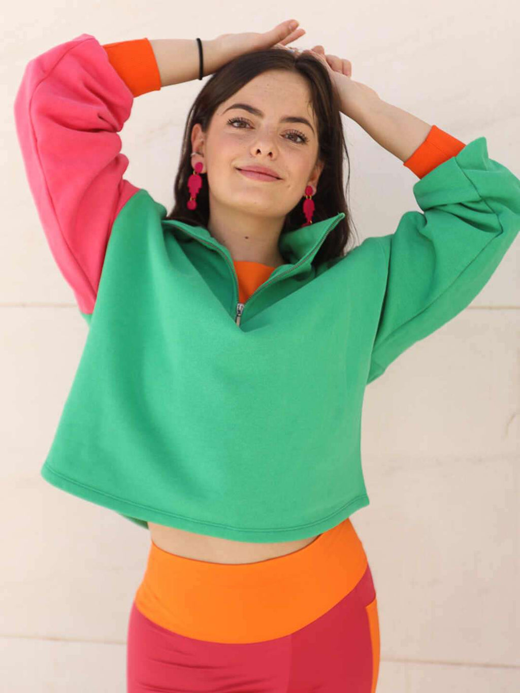 SUDADERA IRENE - Kiwi