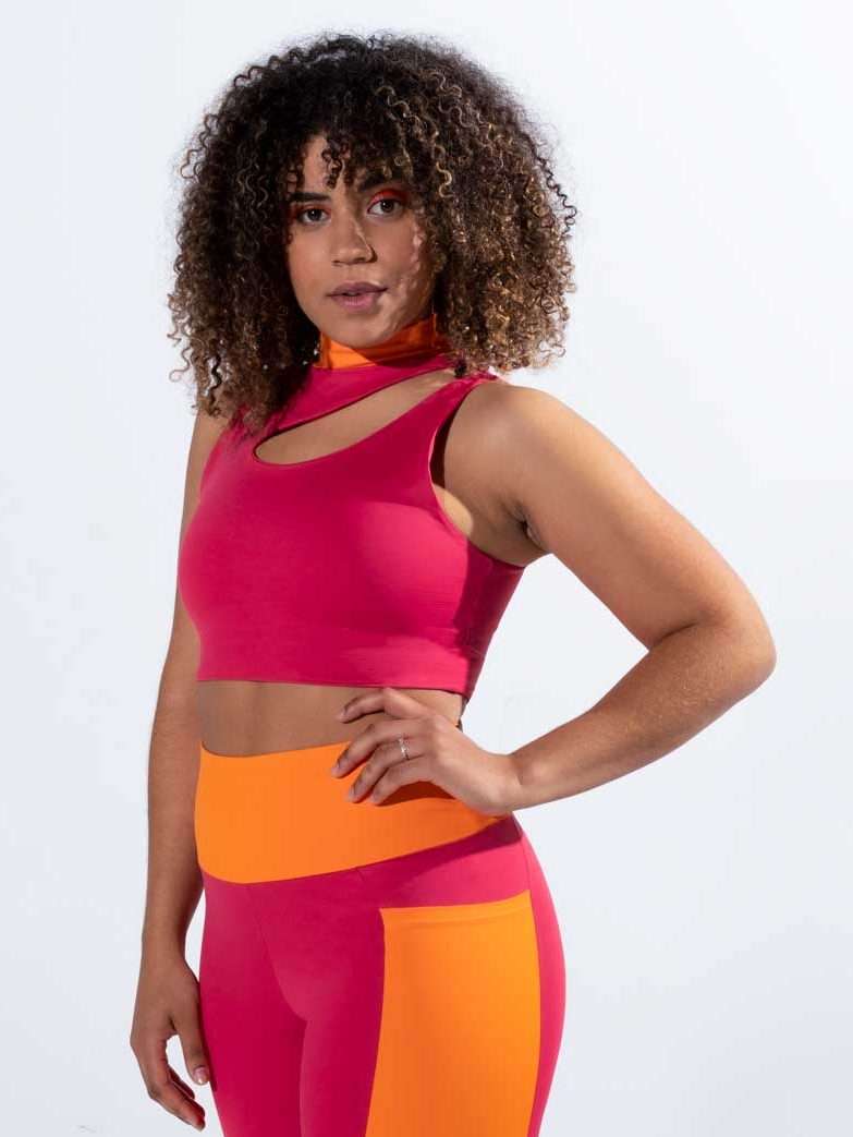 TOP PAULA - Papaya