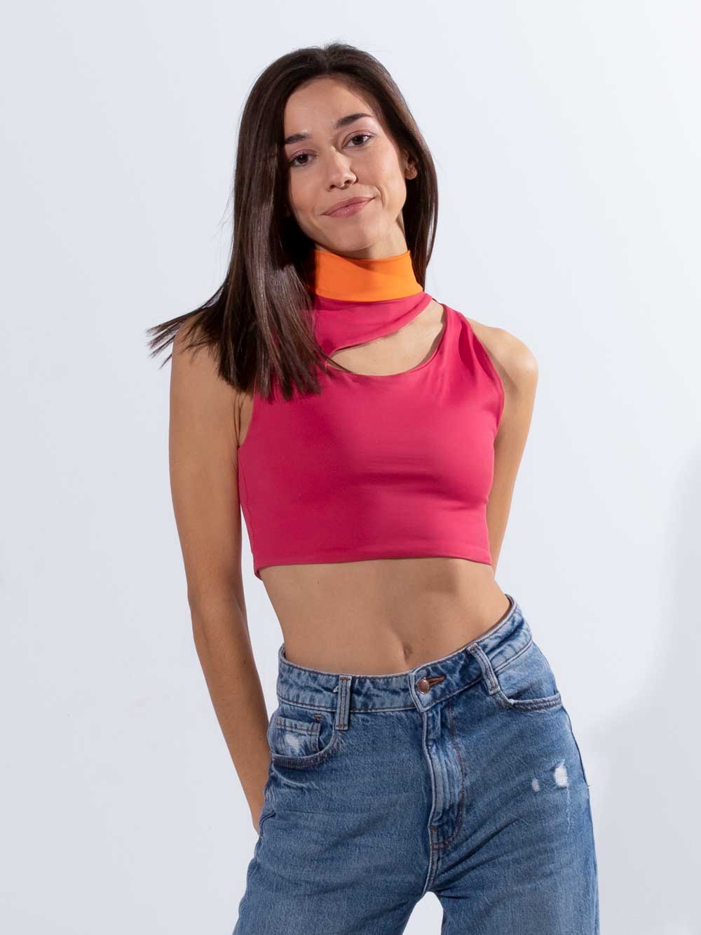 TOP PAULA - Papaya