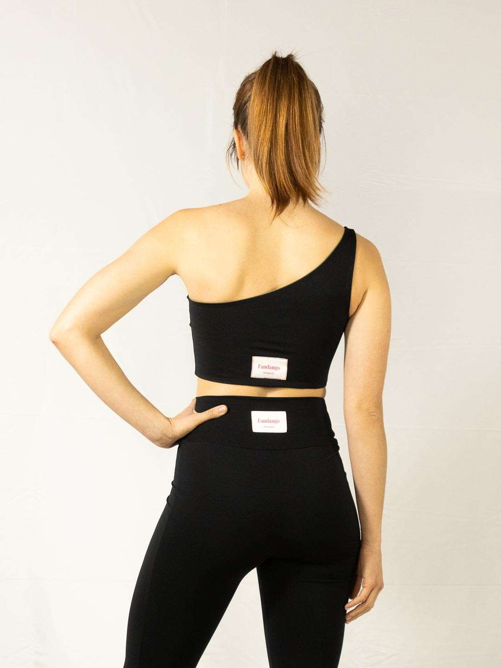 TOP INÉS REVERSIBLE - Black Olive