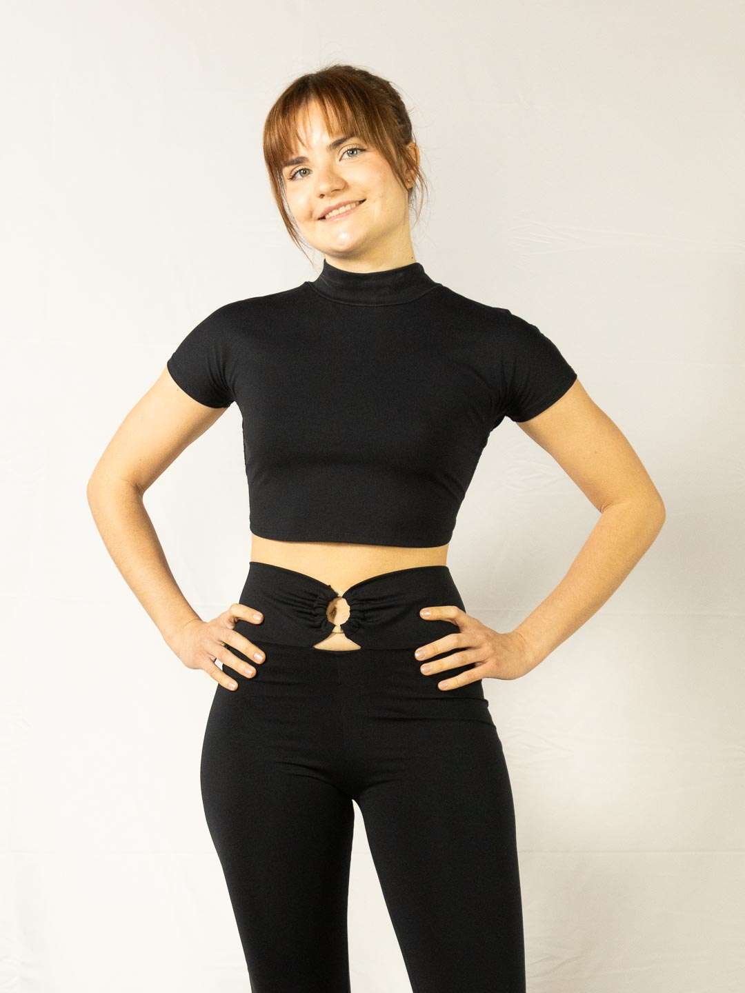 TOP CLAIR - Black