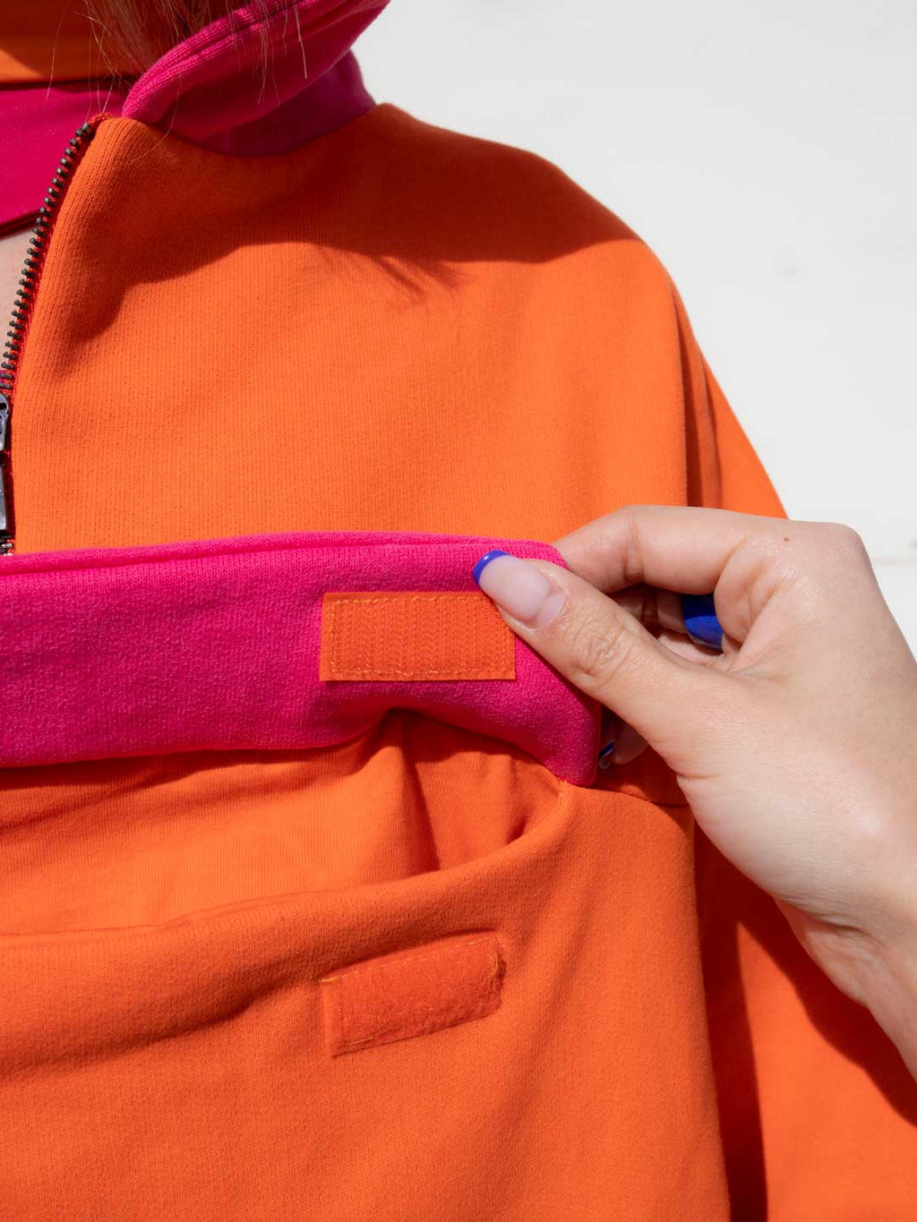 SUDADERA ADRI-ANNA - Mandarina