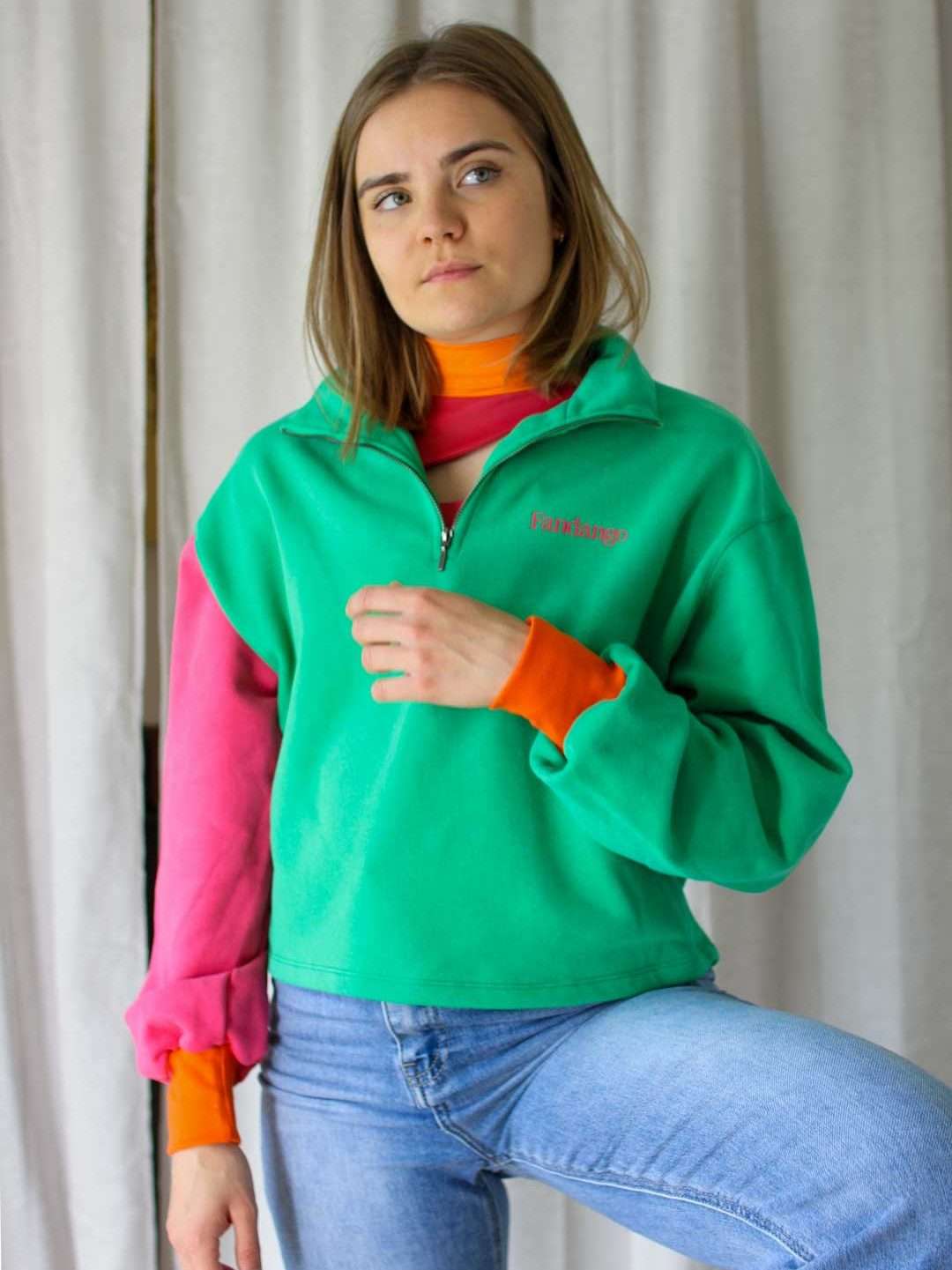 SUDADERA IRENE - Kiwi